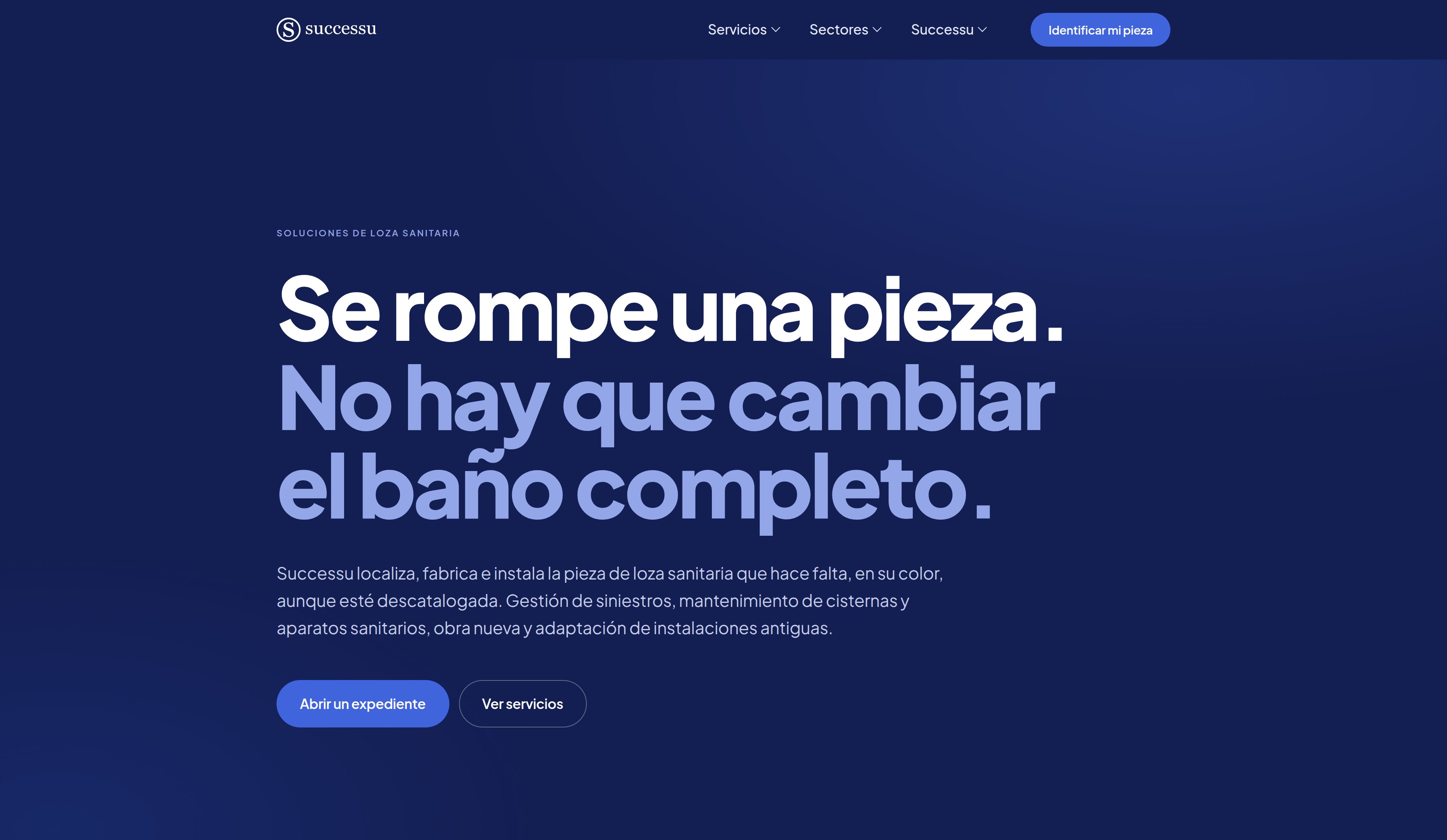 Web de successu.es dentro de un navegador